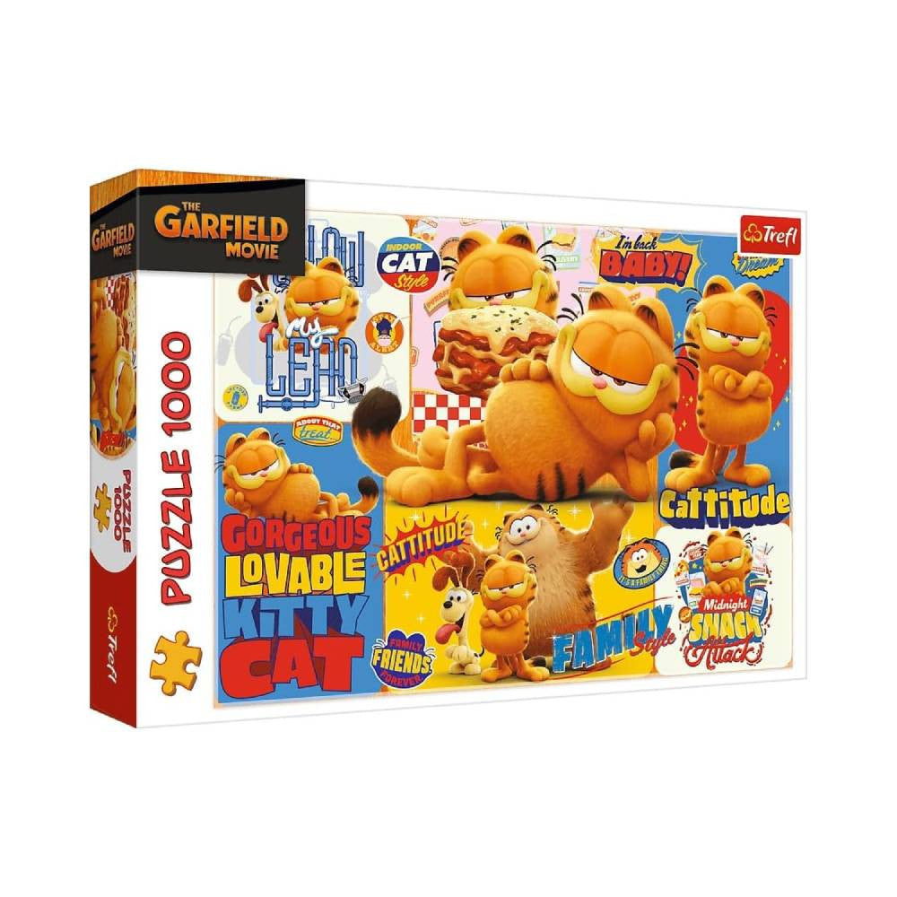 Trefl Garfield's Adventures Puzzle 1000 Pieces | 10935