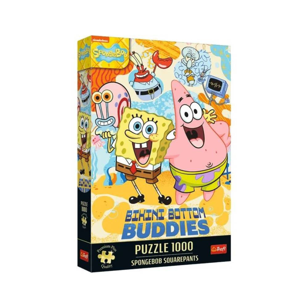 Trefl Premium Plus SpongeBob Puzzle 1000 Pieces | 12081