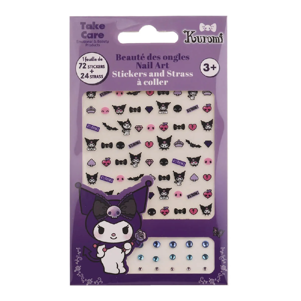 HKK 72 Nail Stickers & 24 Strass Card x24