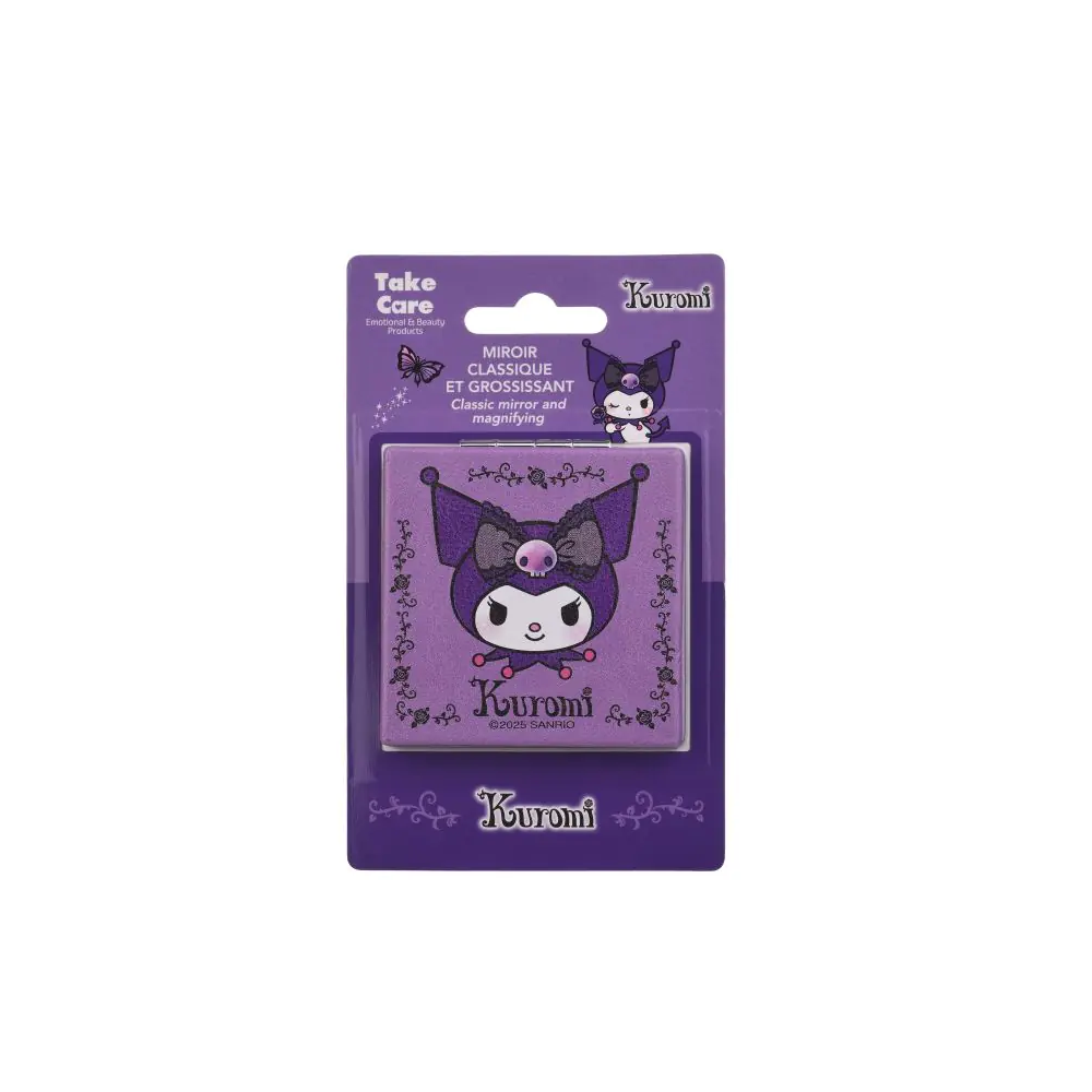 HK Kuromi Double-Sided Pocket Mirror | ASS24