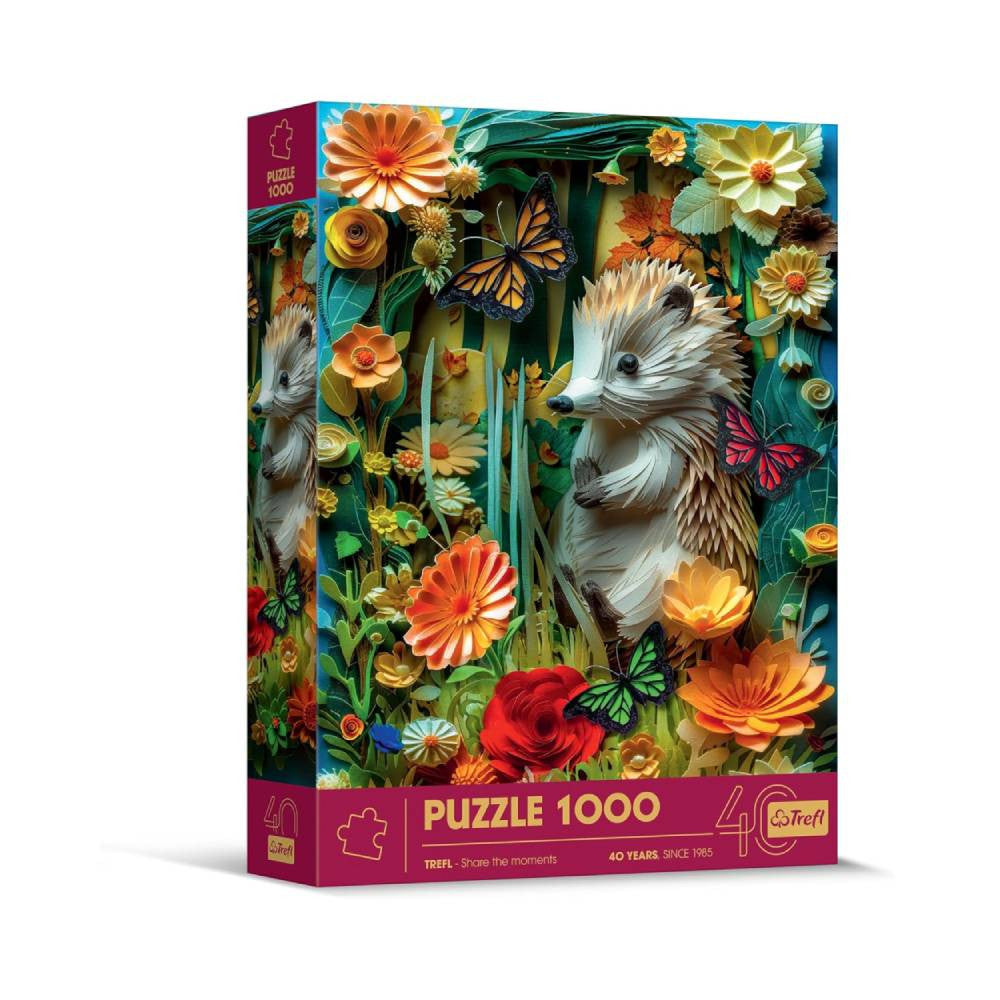 Trefl 40th Anniversary Hedgehog Puzzle 1000 Pieces | 40042