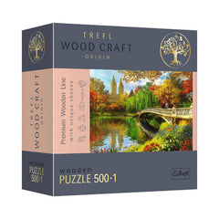 Trefl Wood Craft Central Park Manhattan New York 501-Piece Wooden Puzzle | 20157