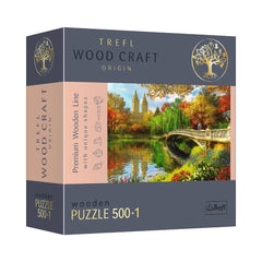 Trefl Wood Craft Central Park Manhattan New York 501-Piece Wooden Puzzle | 20157