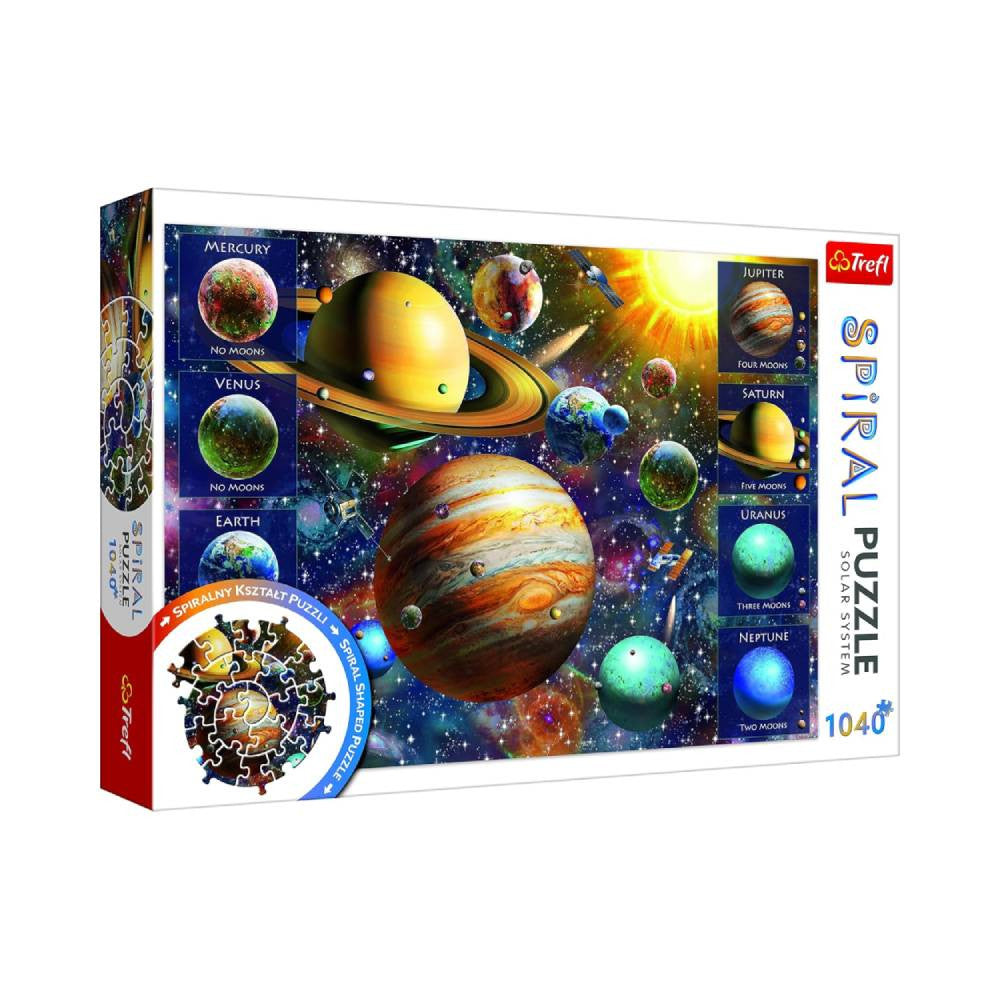 Trefl Spiral Puzzle Solar System 1040 Pieces | 40013