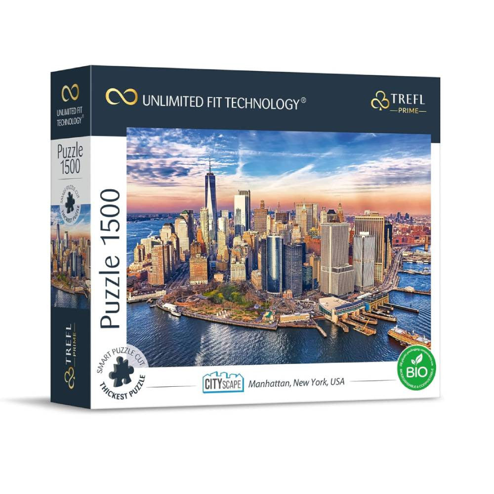 Trefl Prime UFT Cityscape New York USA Puzzle 1500 Pieces | 26189