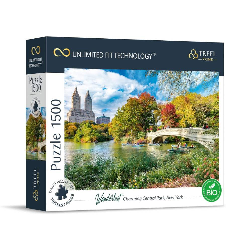 Trefl Prime UFT Charming Central Park Puzzle 1500 Pieces | 26194