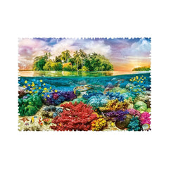 Trefl Crazy Shapes Tropical Island Puzzle 600 Pieces | 11113