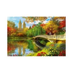 Trefl Wood Craft Central Park Manhattan New York 501-Piece Wooden Puzzle | 20157