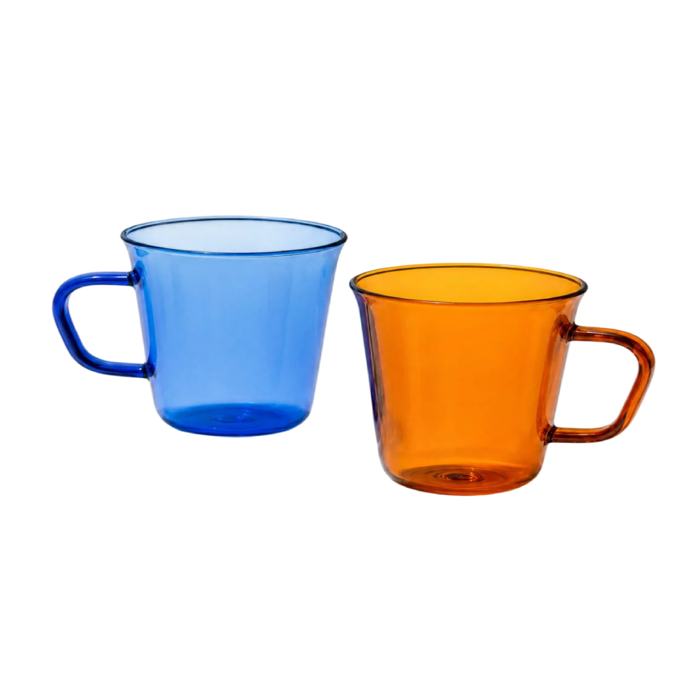 Dorsch Amber & Blue 310ml Drinkware Set of 2 | DH-09246
