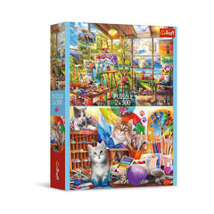 Trefl The Art of Painting 2x500 Pieces Puzzle Set | 37530