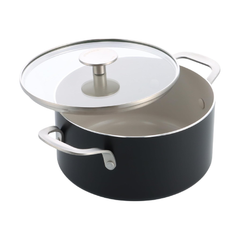 KitchenAid 20cm 3.11L Non-Stick Aluminum Casserole with Glass Lid | CC010147-001