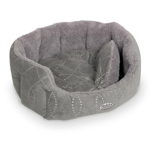 Nobby Comfort Bed Oval "Ceno" Grey | 71550