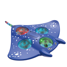 Manta Ray RC Flying Toy with Lights – Blue | AL8061-1