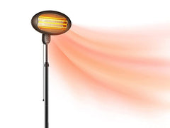 Beper Patio Quartz Heater With Floor Stand | BEP-P203PAN002