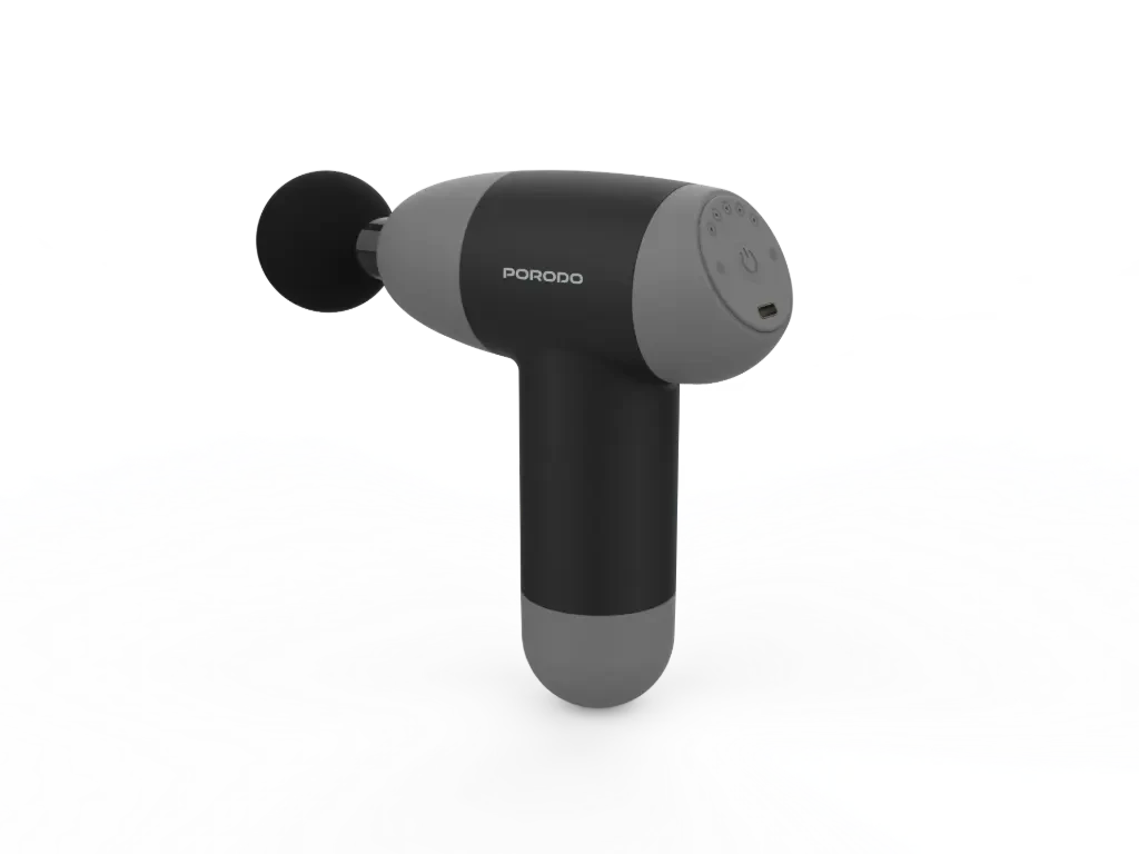 Porodo Lifestyle EaseOn Handheld Massager - Black | PDLFSTJ14BKGY