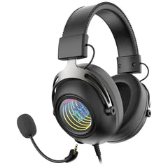 Porodo Gaming Infinity Mirror RGB Gaming Headset - Black | PDXSTGHS759BK