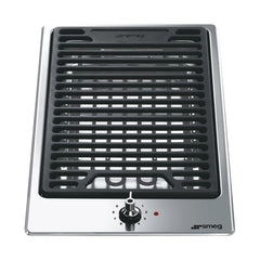SMEG Built in Barbecue Electric 30 cm Stainless Steel	PGF30B