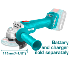 Brushless 20V(3000/9000rpm) صاروخ عالبطارية (Tool Only) Total
