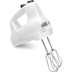 KitchenAid 5 Speed Hand Mixer White | 5KHM5110EWH