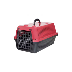 Cat Carrier Box - Medium Size - Red