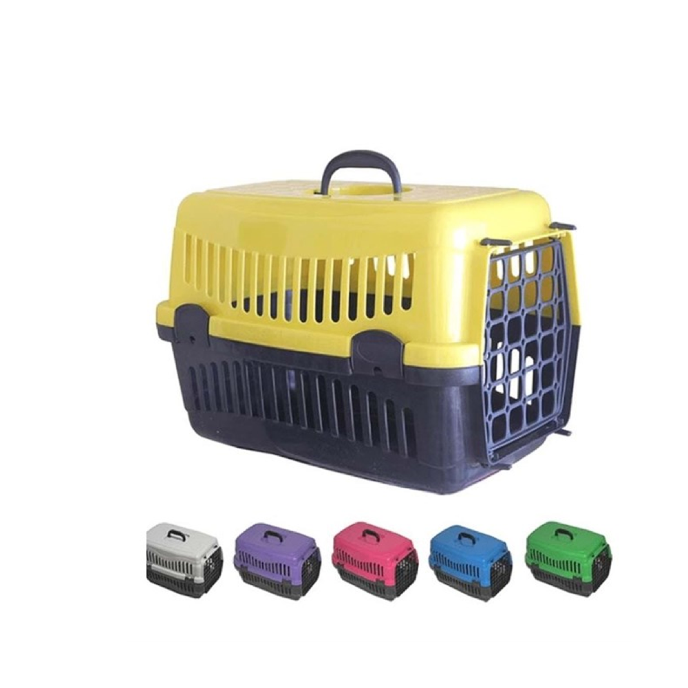 Cat Carrier Box - Medium Size - Yellow