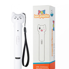 Laser Cat Toy - USB Rechargeable Interactive Laser Projection Pointer Green