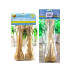 Rawhide Bones 15cm (2 Pcs) – Dog Chew Treats | RHB-15CM-2PK