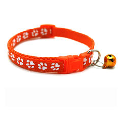 Sunro Pet Collar with Bell - Adjustable Safety Cat & Small Dog Collar, Red(1 Piece)