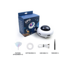 UFO Smart Cat Toy - Automatic Interactive Pet Toy | PET-UFO-TOY01