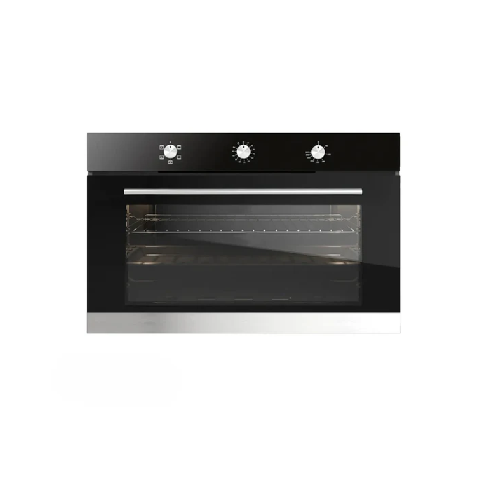 FLORA Oven 90 cm Gas Convection 120L Black | FLBO14-GGTF-912BG
