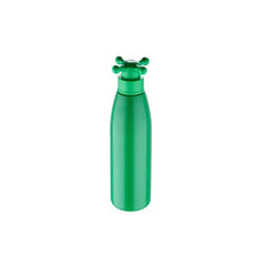 Benetton Single Wall Water Bottle 750ML SS Green W/ Tap LID Rainbow Be | BE-0810-GR-HU