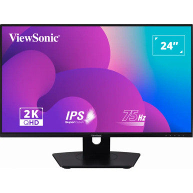 ViewSonic VX2480-2K-SHD 24â³ 2K QHD (Quad HD) 2560 x 1440 IPS 75Hz Entertainment Monitor |  Vx2480-2K-Shd