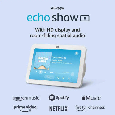 Amazon Echo Show 8 3rd Gen HD Smart display with Alexa | ECHOSHOW8