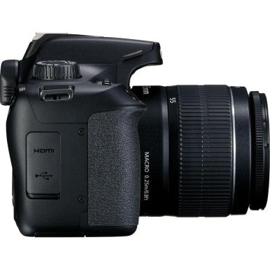 Canon Camera EOS 4000D with 18-55mm + 75-300mm x 3 Lens  | 4000D