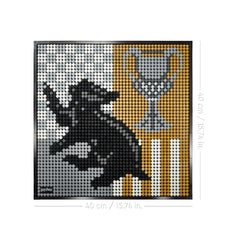 LEGO Art Harry Potter Hogwarts Crests 31201 Building Kit (4,249 Pieces) | 31201
