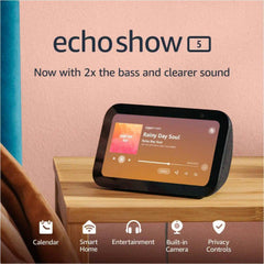 Amazon Echo Show 5 (3rd Gen, 2023 Model)  Smart display | ECHOSHOW5