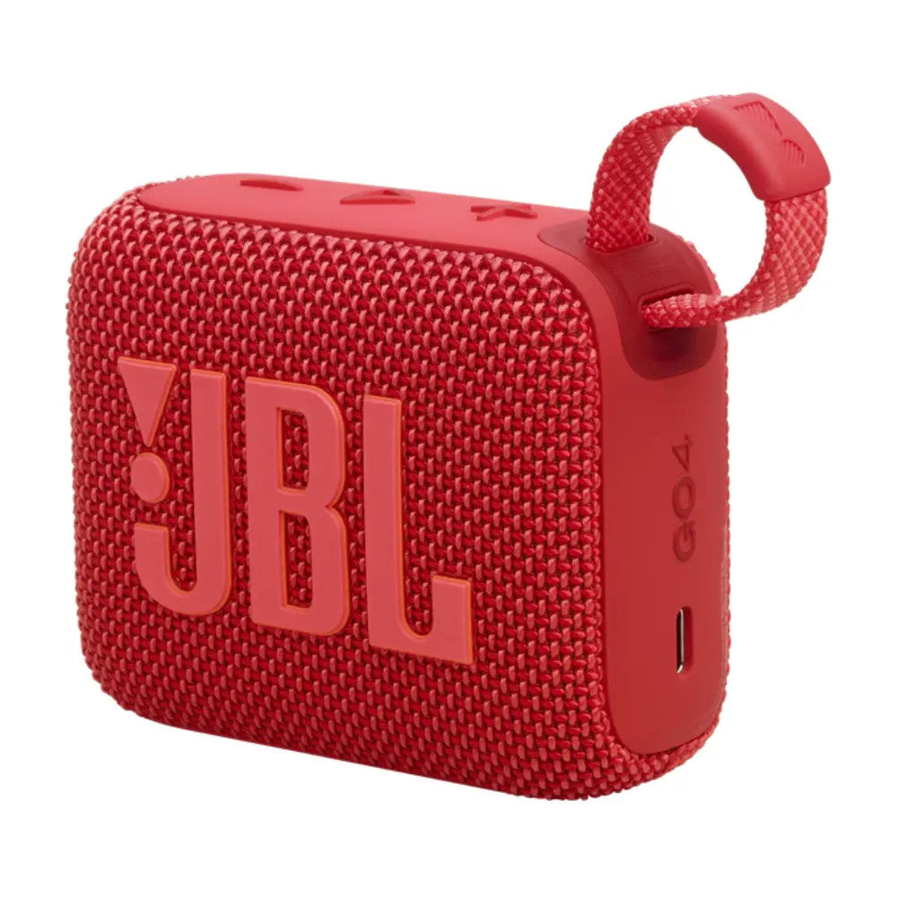 سماعة بلوتوث محمولة JBL Go 4 - أحمر | Go 4