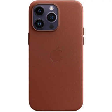 Apple iPhone 14 Pro Max Leather Case with  MagSafe - Umber | MPPQ3ZM/A
