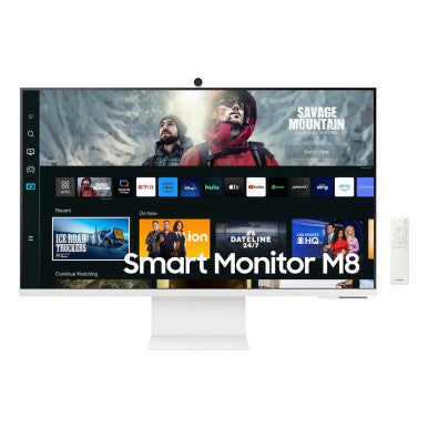 Samsung 32CM801 32â³ M8 UHD 4k Smart Monitor 60Hz ,White | LS32CM801UMXZN