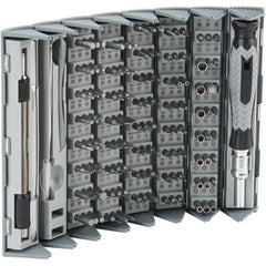 Promate Electronics Screwdriver Set, Premium Ergonomic 126-In-1 Precision Screwdriver Kit With 120 CR-V Steel Bits  Incased In A Foldable Cylindrical Case | PROTOOLS-126M
