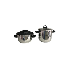 Pressure Cooker 7+4 Litre Black | ASP-V-B