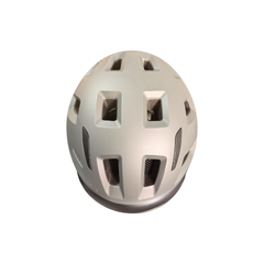 Bikemate Cycling Helmet with Rear Safety Light Matte Grey