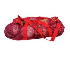 Fanchiou Ball Carrying Net with Zipper – Holds up to 10 Balls - Red