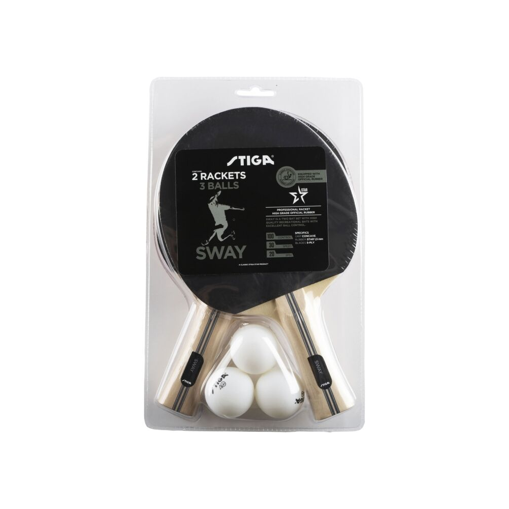 Stiga Sway Table Tennis Racket Set
