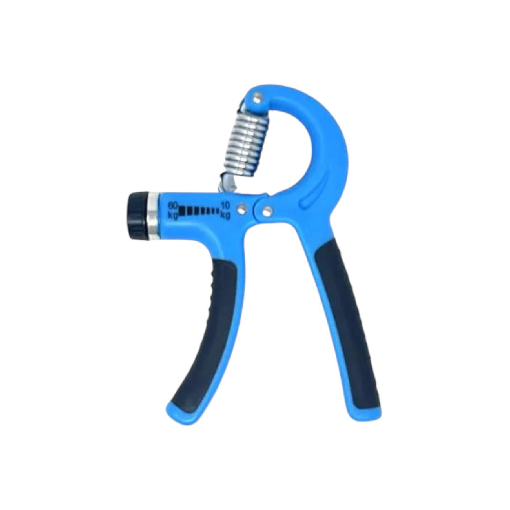 Hand Grip Exerciser Strengthener - Adjustable 10 kg to 60 kg - Blue