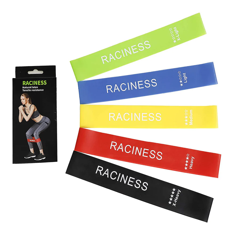Raciness Resistance Bands Set of 5