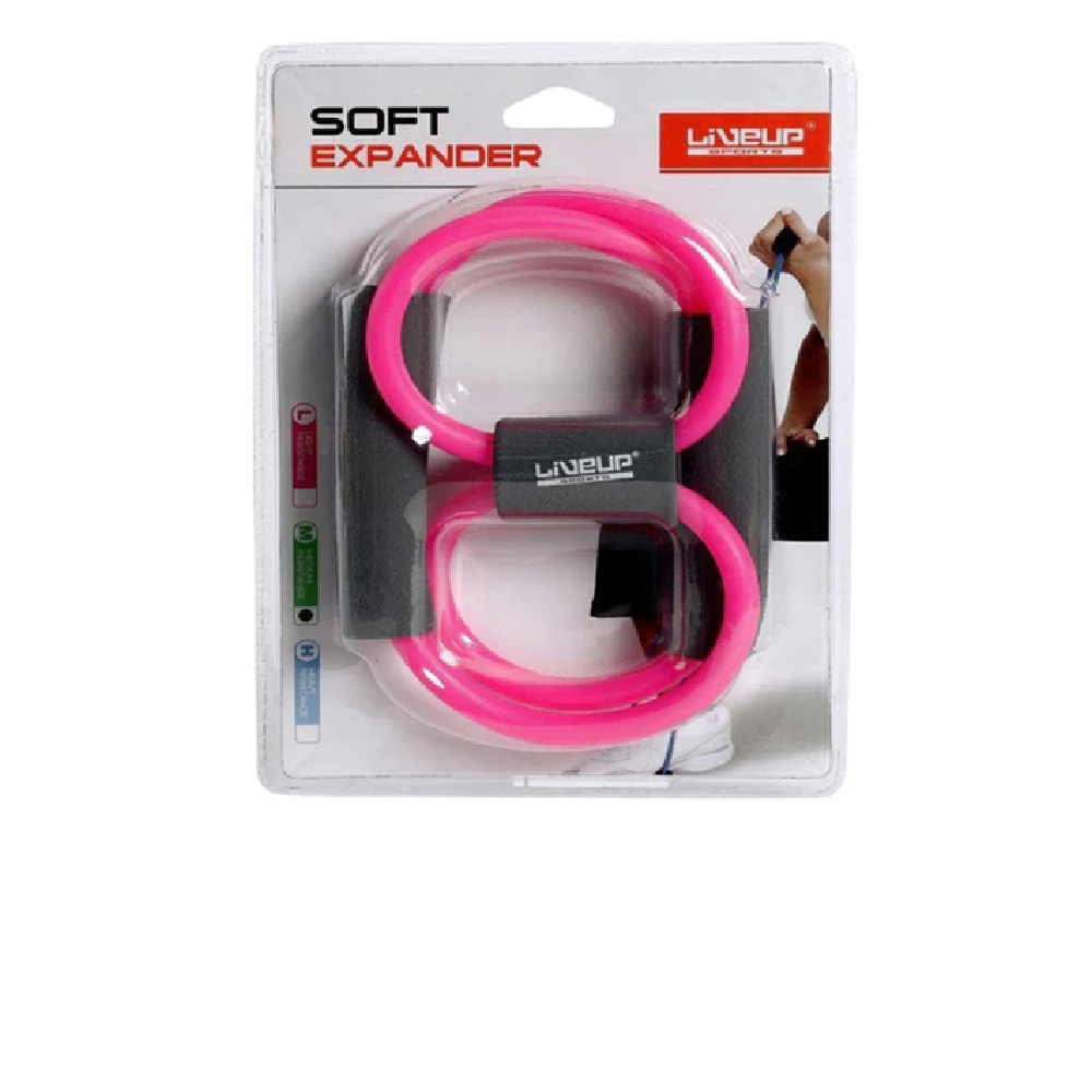 Soft Expander Exercise Resistance Band - Pink