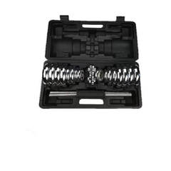 York Fitness 30 KG Chrome Dumbbell Set