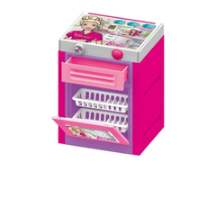 Barbie Kitchen Playset - Pink Mini Kitchen with Accessories | 1612