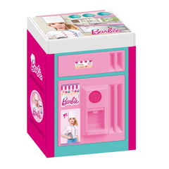 Barbie Refrigerator Playset - Pink Mini Fridge with Accessories | 1613
